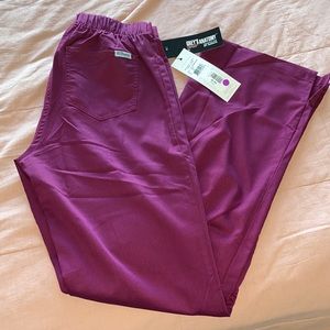 NWT Grey’s Anatomy Collection classic 5 pocket drawstring scrub pants